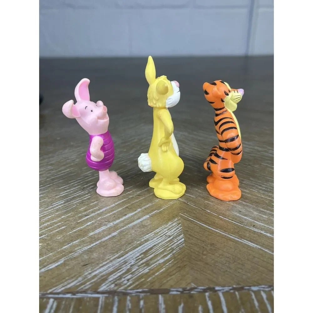 Disney Winnie the Pooh PVC Plastic Figures Rabbit Tigger & Piglet 3